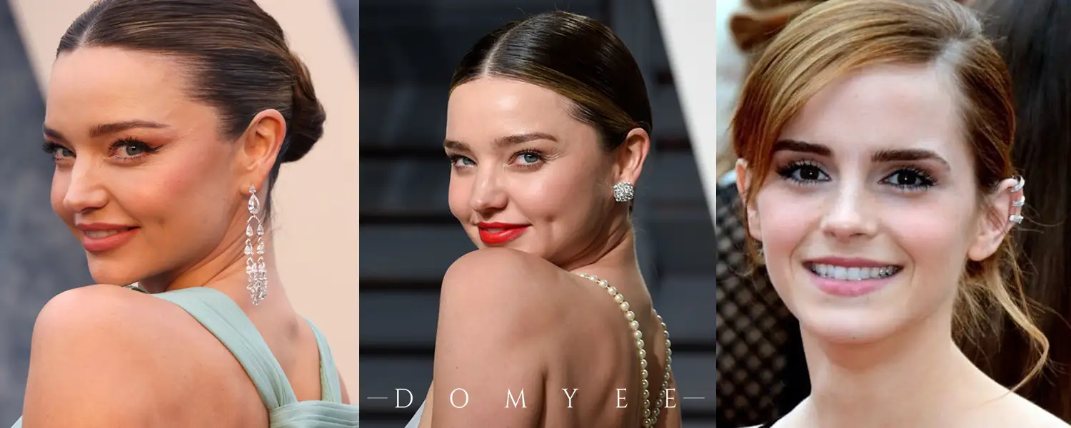 Taking short-faced models as examples, they show how to make use of the strengths and circumvent the weaknesses of the short face, and choose the right earrings.